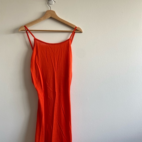 Uncle Studios The Coastal Dress in Burnt Orange - Picture 4 of 5